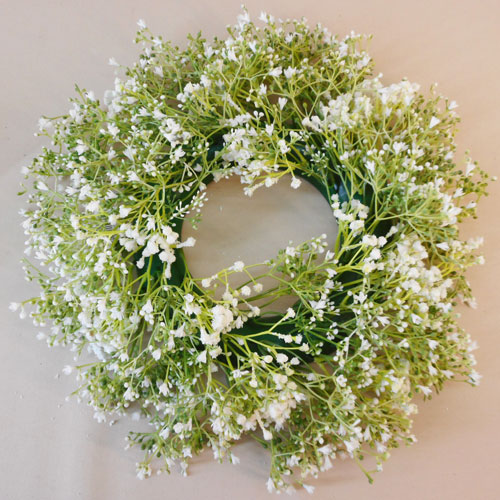 Coniston Faux Flowers Head Band White Gypsophila Artificial Wedding